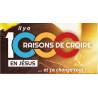 Livret missionnaire 16 pages version intégrale : « Il y a 1000 raisons de croire en Jésus, et ça change tout ! »